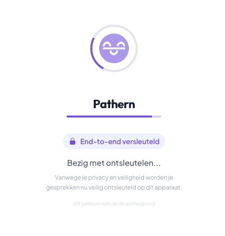 End-to-AI Decryption Screen